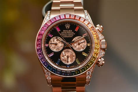 rolex daytona.rainbow|Rolex daytona rainbow retail price.